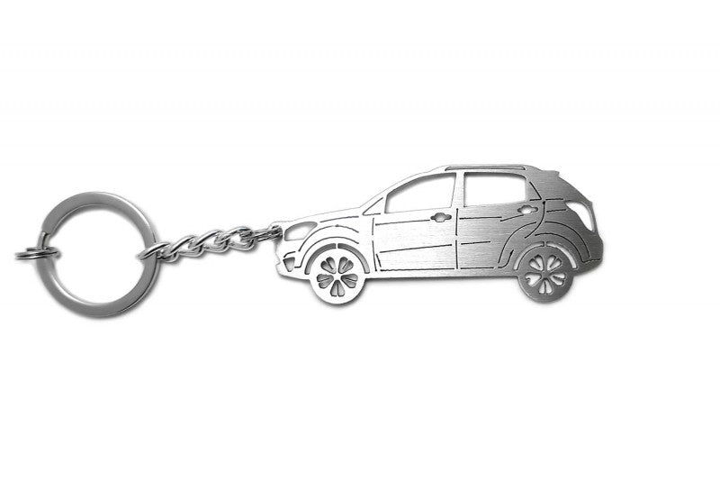 Car Keychain for SsangYong Korando (type STEEL) - decoinfabric