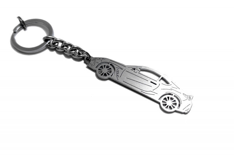 Car Keychain for Subaru BRZ II (type STEEL) - decoinfabric