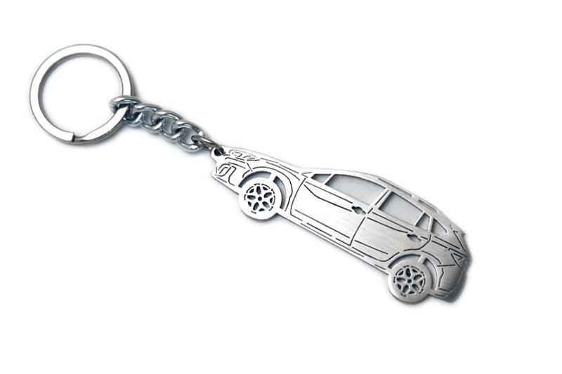 Car Keychain for Subaru Crosstrek II (type STEEL) Keychains opdesign