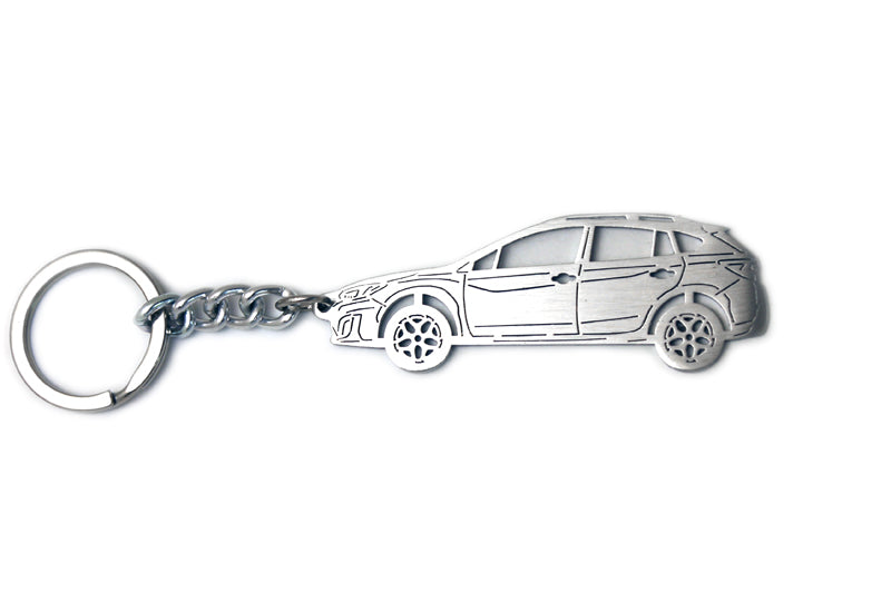 Car Keychain for Subaru Crosstrek II (type STEEL) Keychains opdesign