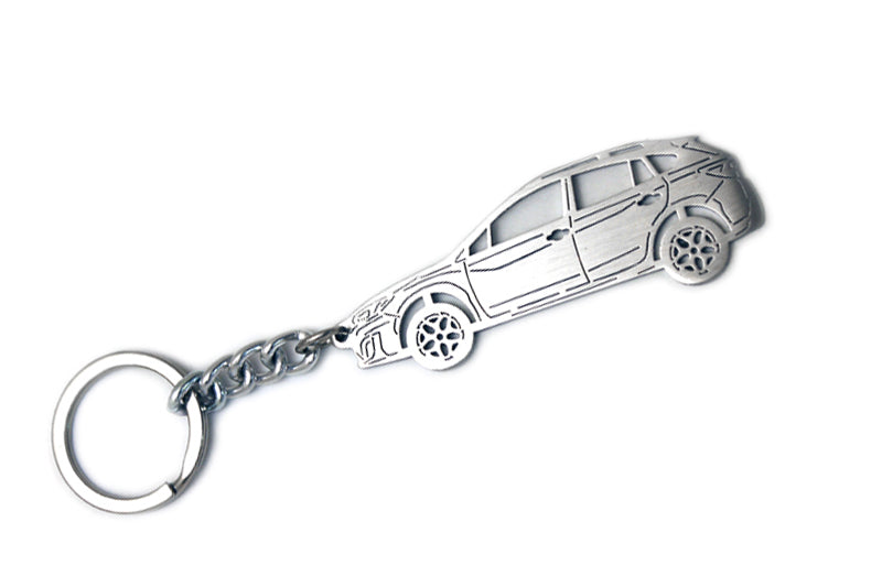 Car Keychain for Subaru Crosstrek II (type STEEL) Keychains opdesign