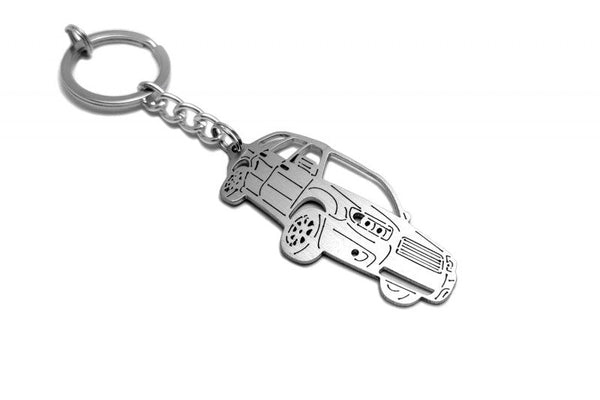 Car Keychain for Subaru Forester II (type 3D) - decoinfabric