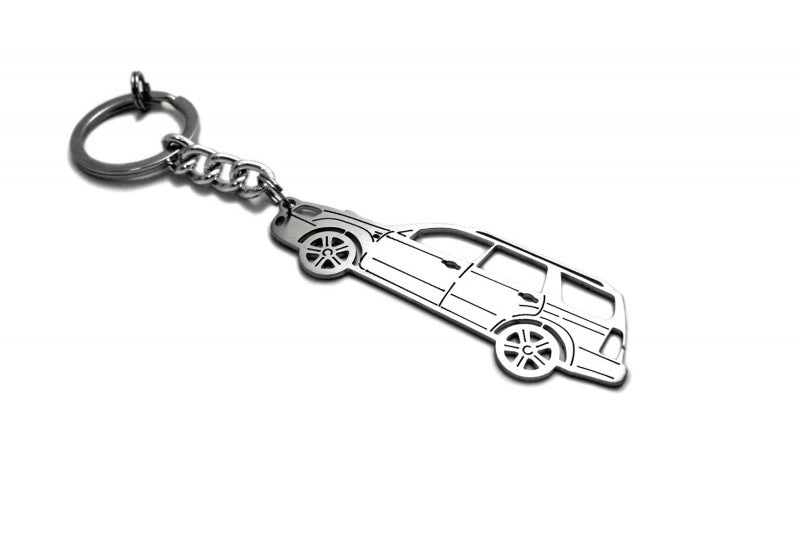 Car Keychain for Subaru Forester II (type STEEL) - decoinfabric