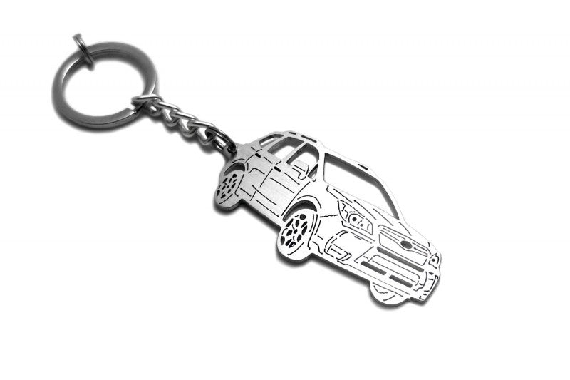 Car Keychain for Subaru Forester IV (type 3D) - decoinfabric