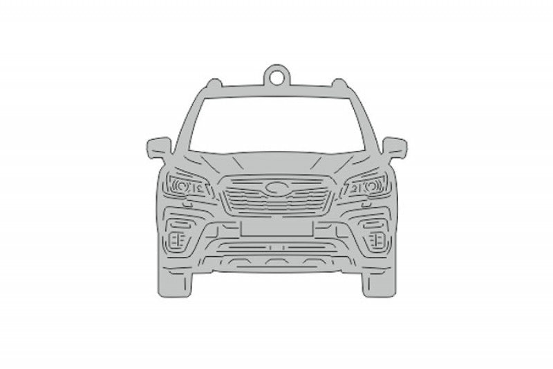 Car Keychain for Subaru Forester V (type FRONT) Keychains opdesign