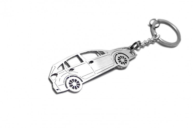 Car Keychain for Subaru Impreza IV 5D (type STEEL) - decoinfabric