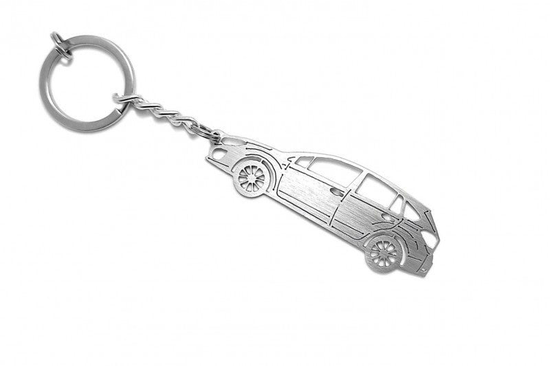 Car Keychain for Subaru Impreza IV 5D (type STEEL) - decoinfabric