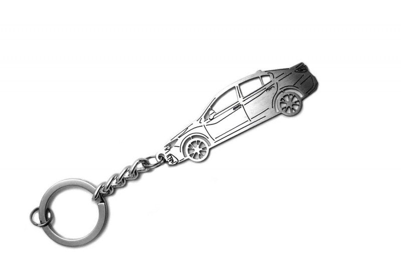 Car Keychain for Subaru Impreza V 4D (type STEEL) Keychains opdesign