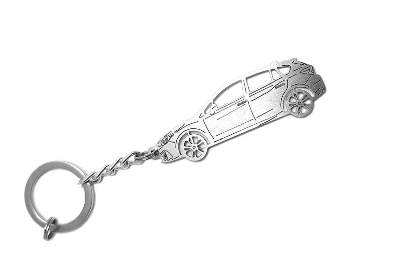 Car Keychain for Subaru Impreza V 5D (type STEEL) - decoinfabric
