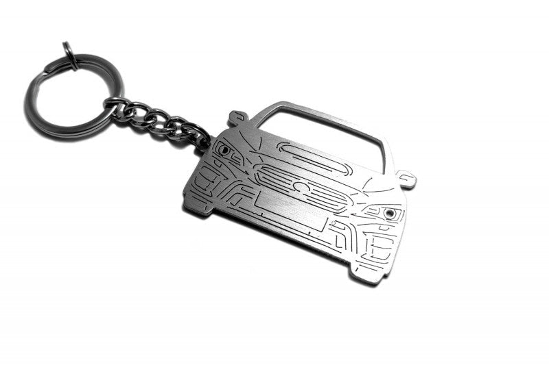 Car Keychain for Subaru Impreza WRX STI V (type FRONT) - decoinfabric
