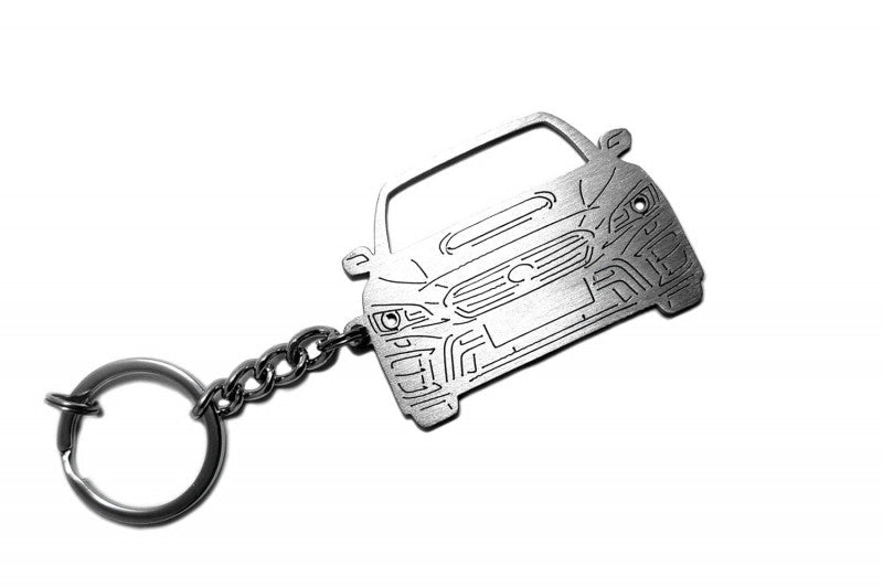 Car Keychain for Subaru Impreza WRX STI V (type FRONT) - decoinfabric