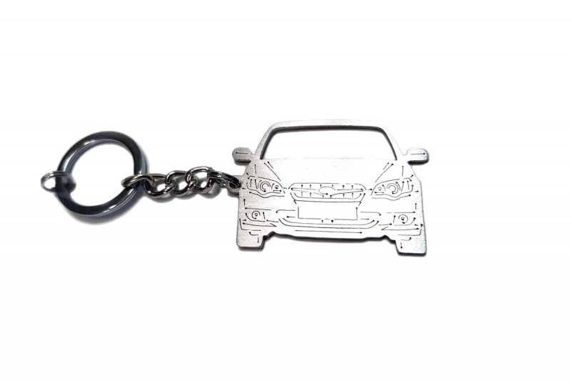 Car Keychain for Subaru Legacy IV (type FRONT) - decoinfabric