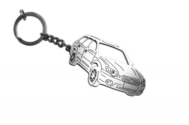Car Keychain for Subaru Outback III (type 3D) - decoinfabric