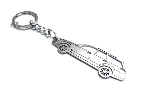 Car Keychain for Subaru Outback III (type STEEL)