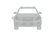 Car Keychain for Subaru Outback IV (type FRONT) Keychains opdesign