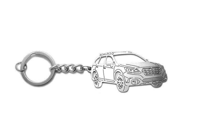 Car Keychain for Subaru Outback V (type 3D) - decoinfabric