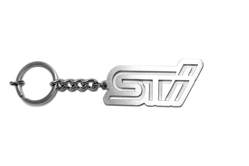 Car Keychain for Subaru STI (type LOGO) - decoinfabric
