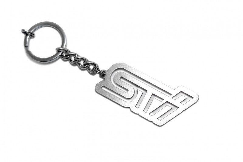 Car Keychain for Subaru STI (type LOGO) - decoinfabric