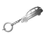 Car Keychain for Subaru Tribeca (type STEEL) Keychains opdesign