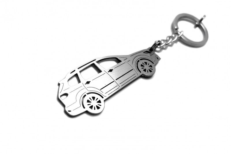 Car Keychain for Subaru Tribeca (type STEEL) - decoinfabric