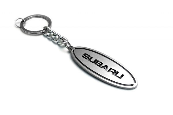 Car Keychain for Subaru (type Ellipse) - decoinfabric