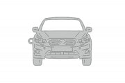 Car Keychain for Subaru XV I (type FRONT) Keychains opdesign