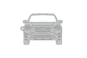 Car Keychain for Subaru XV II (type FRONT) Keychains opdesign