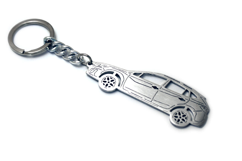 Car Keychain for Subaru XV II (type STEEL) - decoinfabric