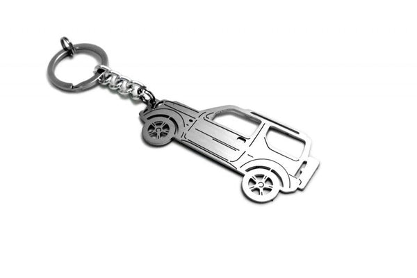 Car Keychain for Suzuki Jimny I (type STEEL) - decoinfabric