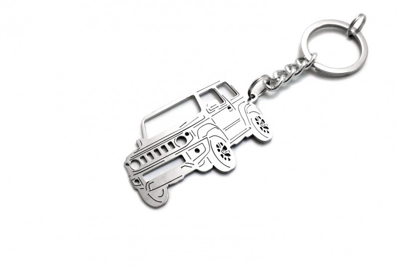 Car Keychain for Suzuki Jimny II (type 3D) - decoinfabric