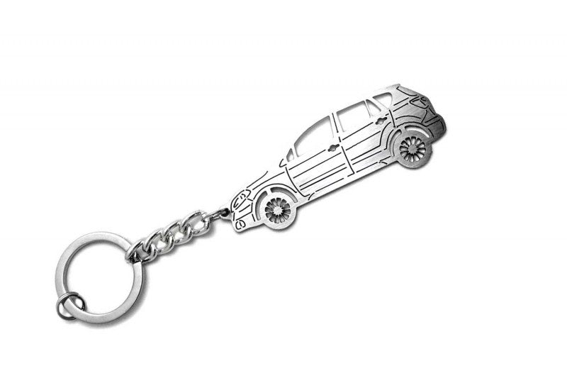 Car Keychain for Suzuki S-Cross II (type STEEL) - decoinfabric