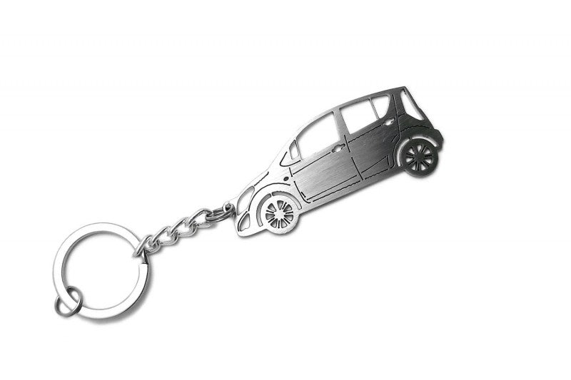 Car Keychain for Suzuki Splash (type STEEL) - decoinfabric