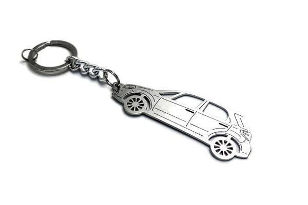 Car Keychain for Suzuki SX4 I (type STEEL) - decoinfabric