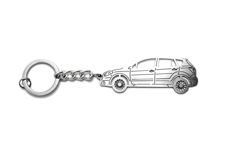 Car Keychain for Suzuki SX4 II (type STEEL) - decoinfabric