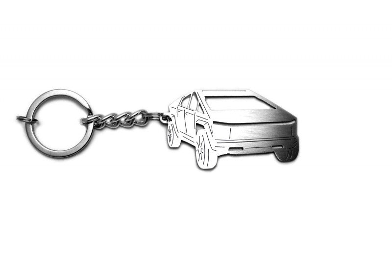 Car Keychain for Tesla Cybertruck (type 3D) - decoinfabric