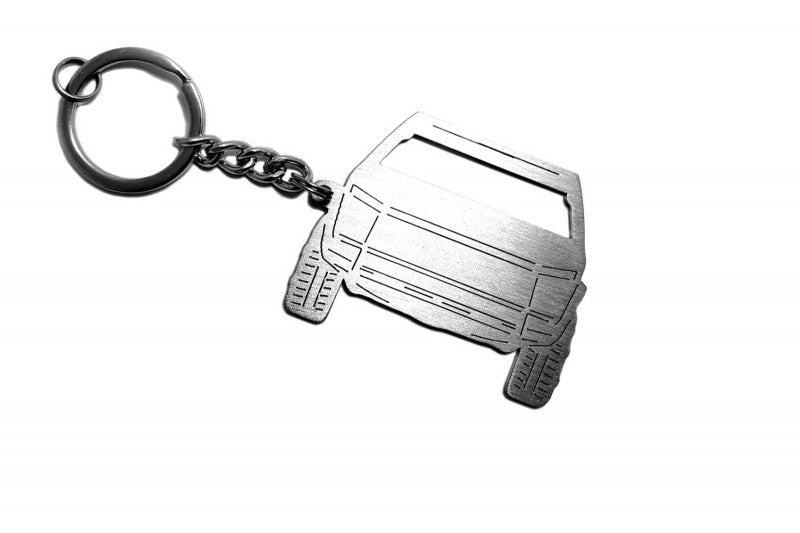 Car Keychain for Tesla Cybertruck (type FRONT) - decoinfabric