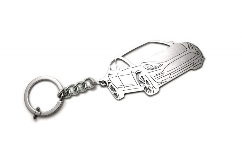 Car Keychain for Tesla Model 3 (type 3D) - decoinfabric