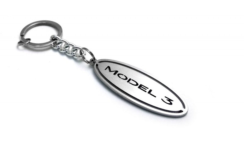 Car Keychain for Tesla Model 3 (type Ellipse) Keychains opdesign