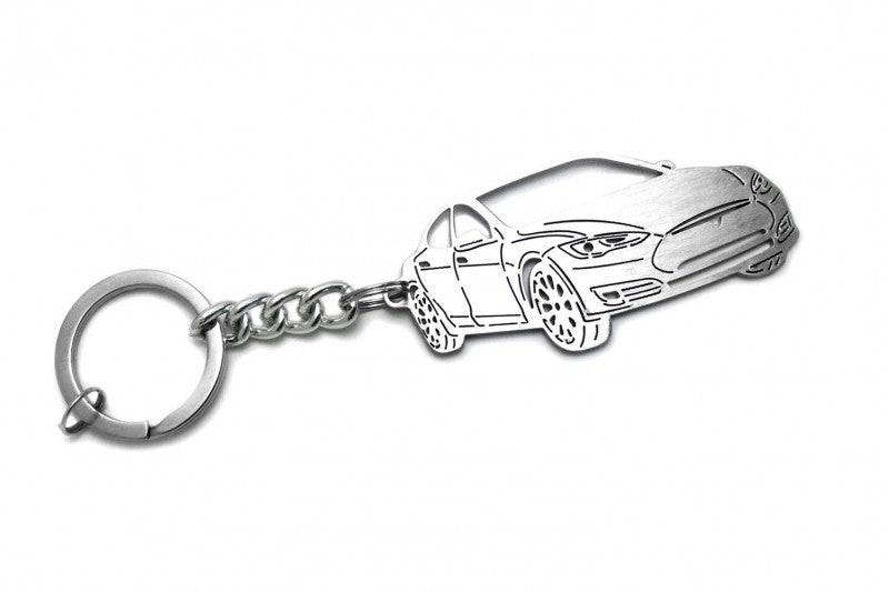 Car Keychain for Tesla Model S (type 3D) - decoinfabric