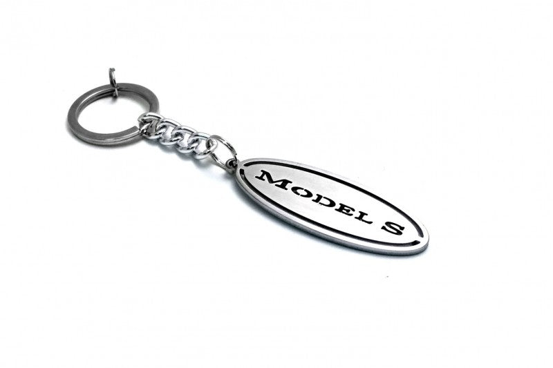 Car Keychain for Tesla Model S (type Ellipse) Keychains opdesign