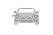 Car Keychain for Tesla Model S (type FRONT) Keychains opdesign