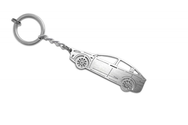 Car Keychain for Tesla Model X (type STEEL) - decoinfabric
