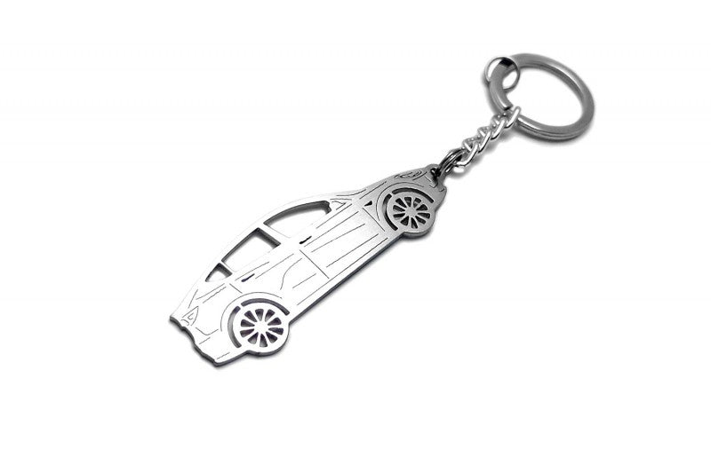 Car Keychain for Tesla Model Y (type STEEL) - decoinfabric