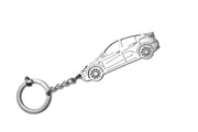 Car Keychain for Tesla Model Y (type STEEL) Keychains opdesign