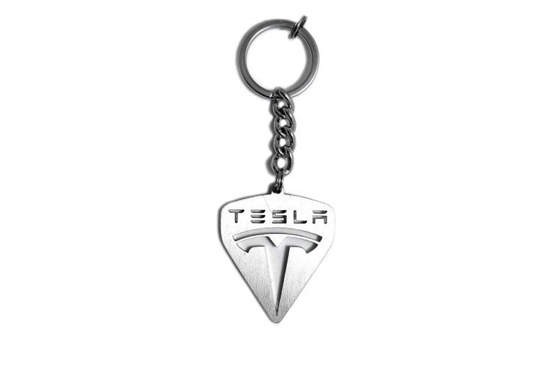 Car Keychain for Tesla Type 2 (type LOGO) - decoinfabric