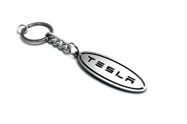 Car Keychain for Tesla (type Ellipse) - decoinfabric