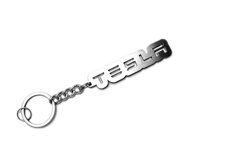 Car Keychain for Tesla (type LOGO) - decoinfabric