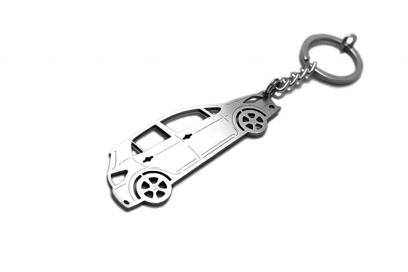 Car Keychain for Toyota Auris I (type STEEL) - decoinfabric