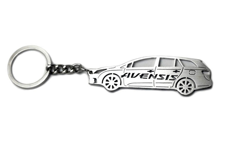 Car Keychain for Toyota Avensis III Universal (type STEEL) - decoinfabric