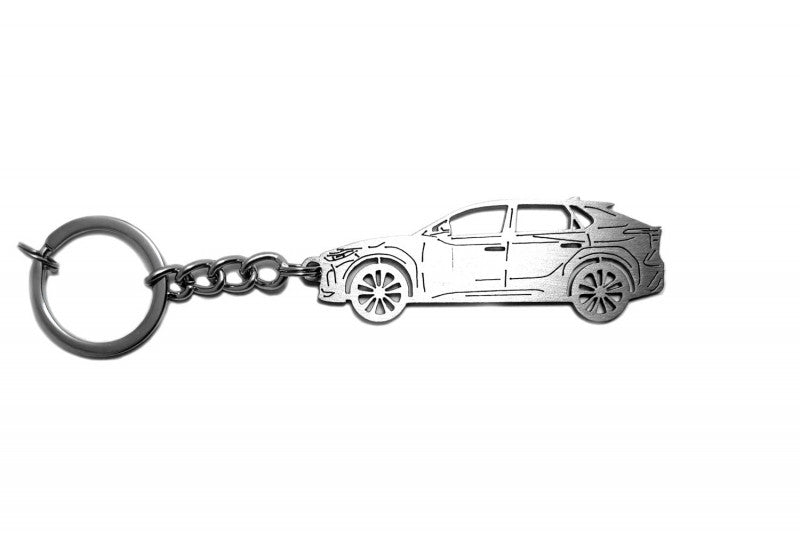 Car Keychain for Toyota bZ4X (type STEEL) Keychains opdesign